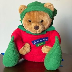 Hallmark Santa’s Workshop Elf plush bear